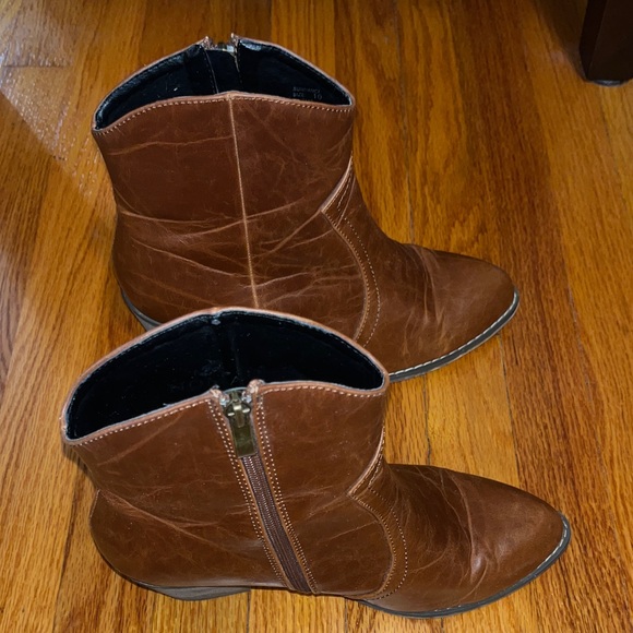Nomad “Sundance” caramel tan vegan boots - Picture 5 of 8